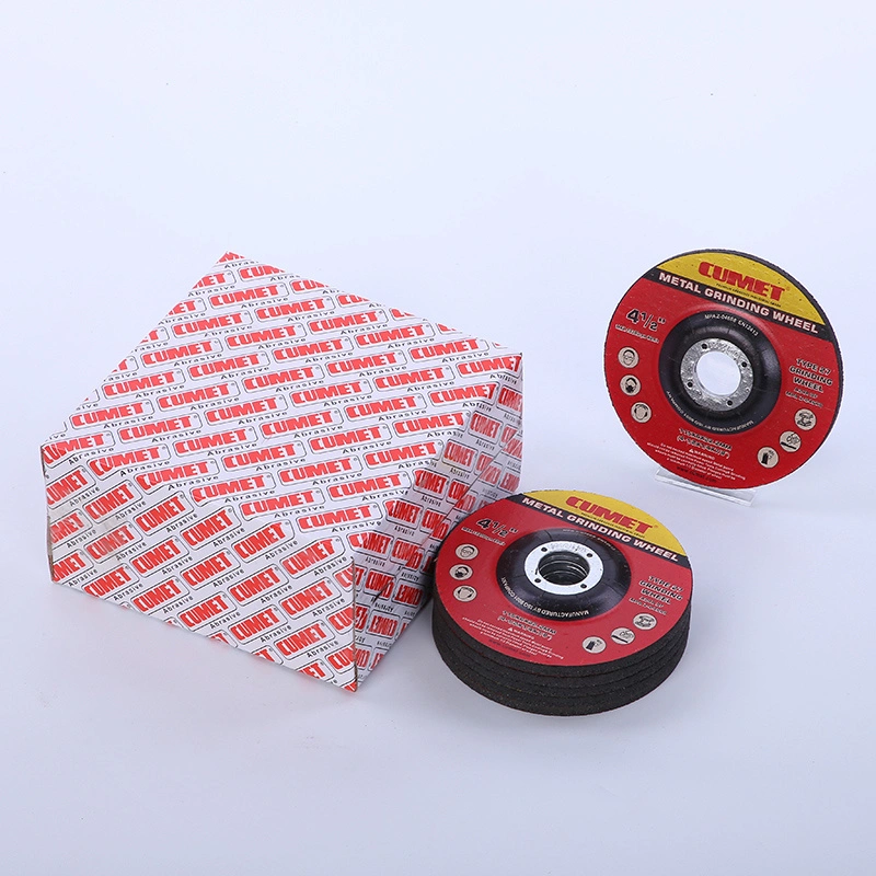 Cumet 4.5′ ′ Grinding Wheel for Metal Inox with MPa Certificates