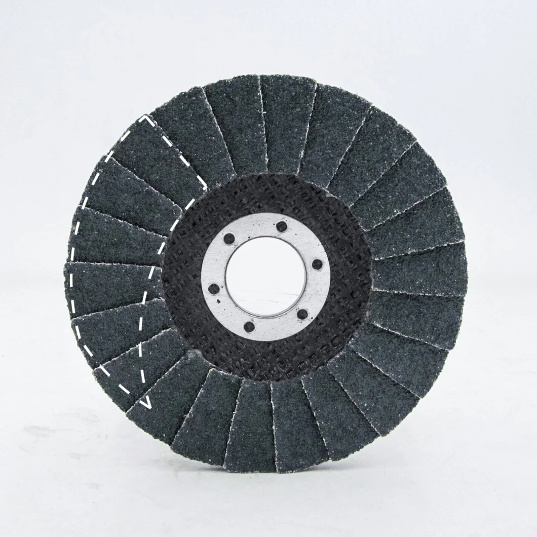 Flexible Flap Disc Ceramic Abrasive Grinding Wheel for Stainless Steel