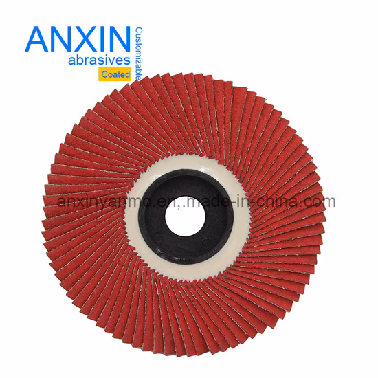 스테인레스 스틸용 유연한 세라믹 플랩 디스크