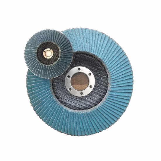 연마 효과가 좋은 25mm 미니 지르코니아 알루미늄 플랩 디스크